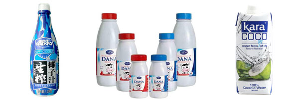 星火椰子飲料灌裝機械設備灌裝樣品