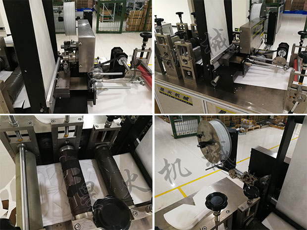 星火江蘇kn95口罩打片機設備細節展示